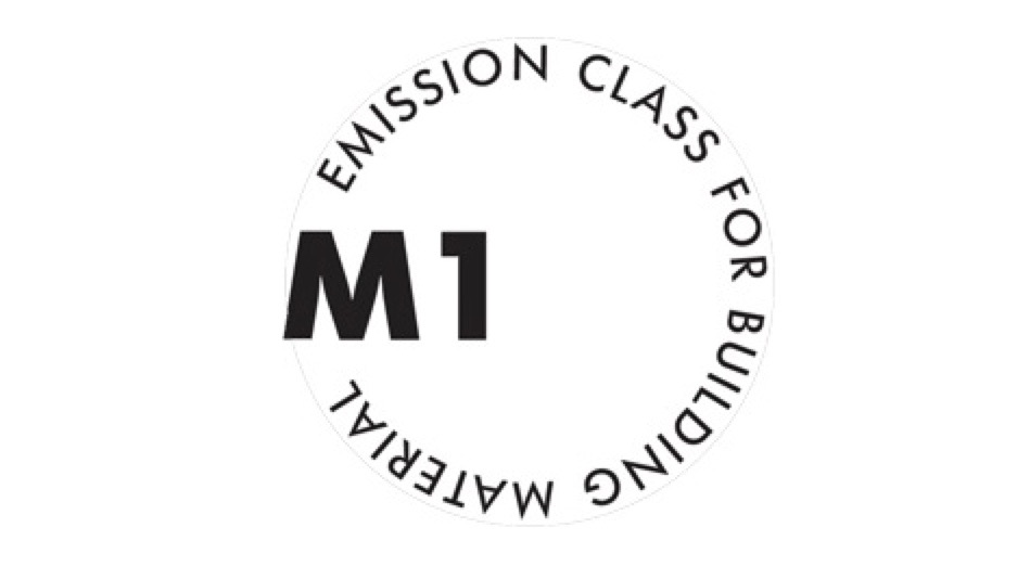Znak M1- najniższa emisyjność substancji w pomieszczeniach 