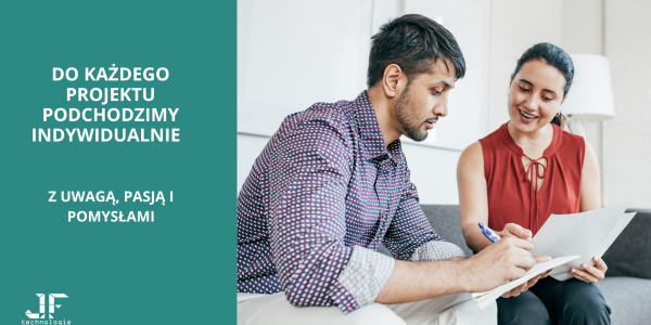 Do każdego projektu podchodzimy indywidualnie — z uwagą, pasją i pomysłami